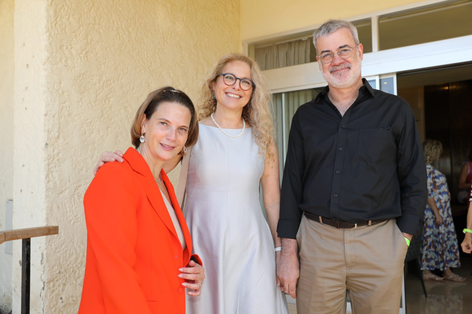 אלי שפרכר, חגית מץ והילה רהב (צילום: רפי דלויה)