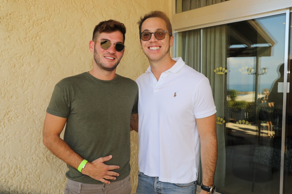 שון קופלר ומיכאל בורץ (צילום: רפי דלויה)