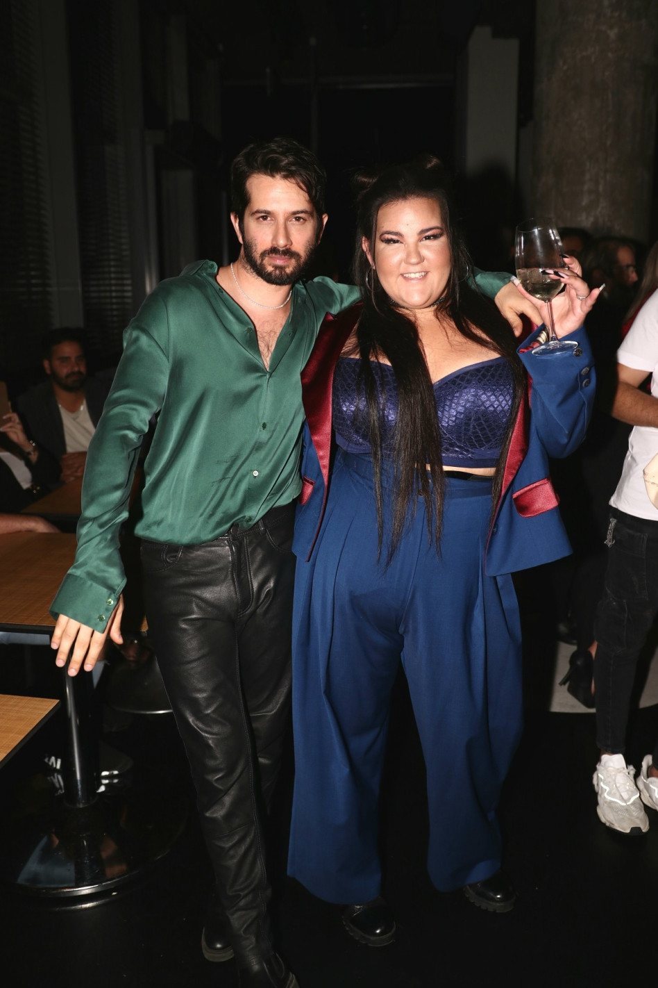 נטע ברזילי, רן דנקר (צילום: אור גפן)