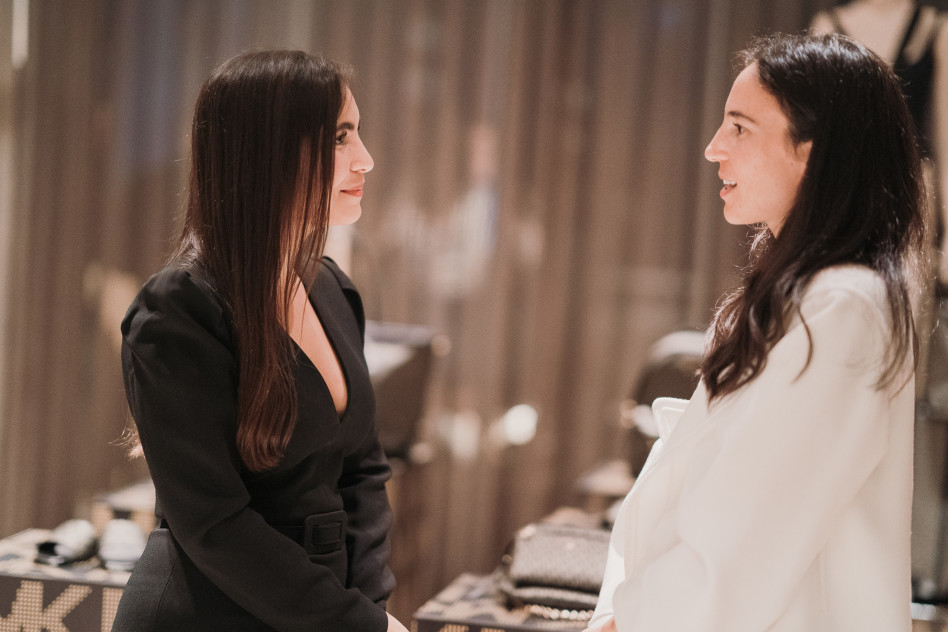 יפעת אירני, עינת בן משה (צילום: איה ואבי צלמים)