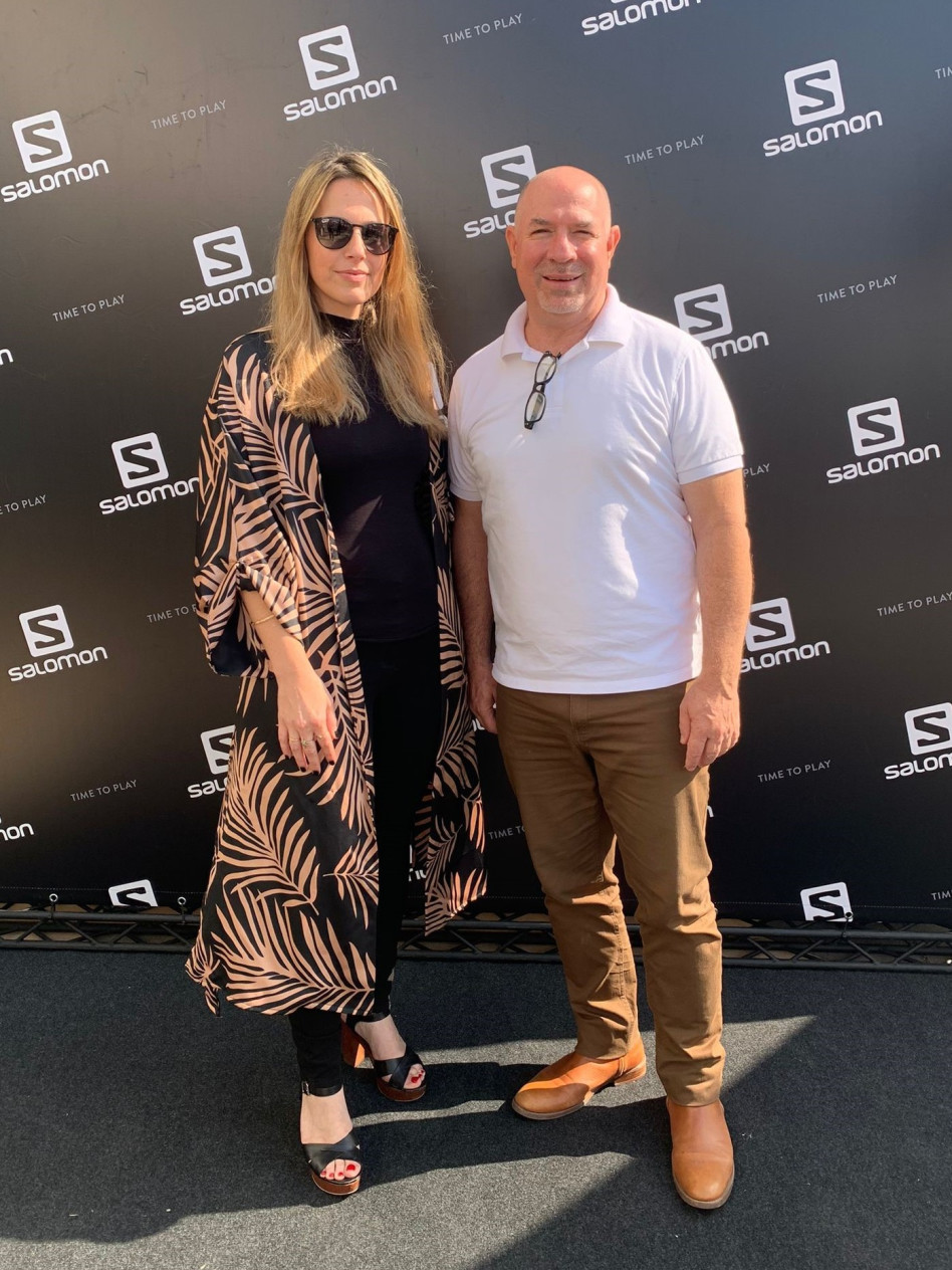 אביב בן יעקב וקארין גנץ  (צילום: עמית חומצאני)