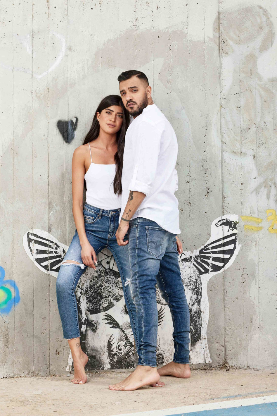 איתי לוי, ירדן ויזל (צילום: עופר חג'יוב)