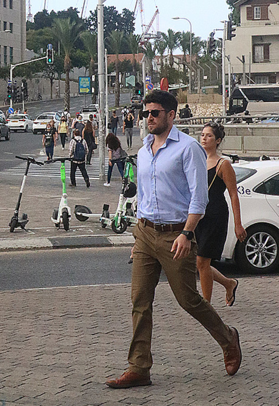 איזה לוק. לירון פז (צילום: פול סגל)