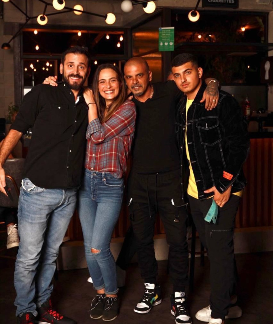 ליאם גולן, אייל גולן, אילנית לוי, אלירז שדה (צילום: עדן בן הרוש)