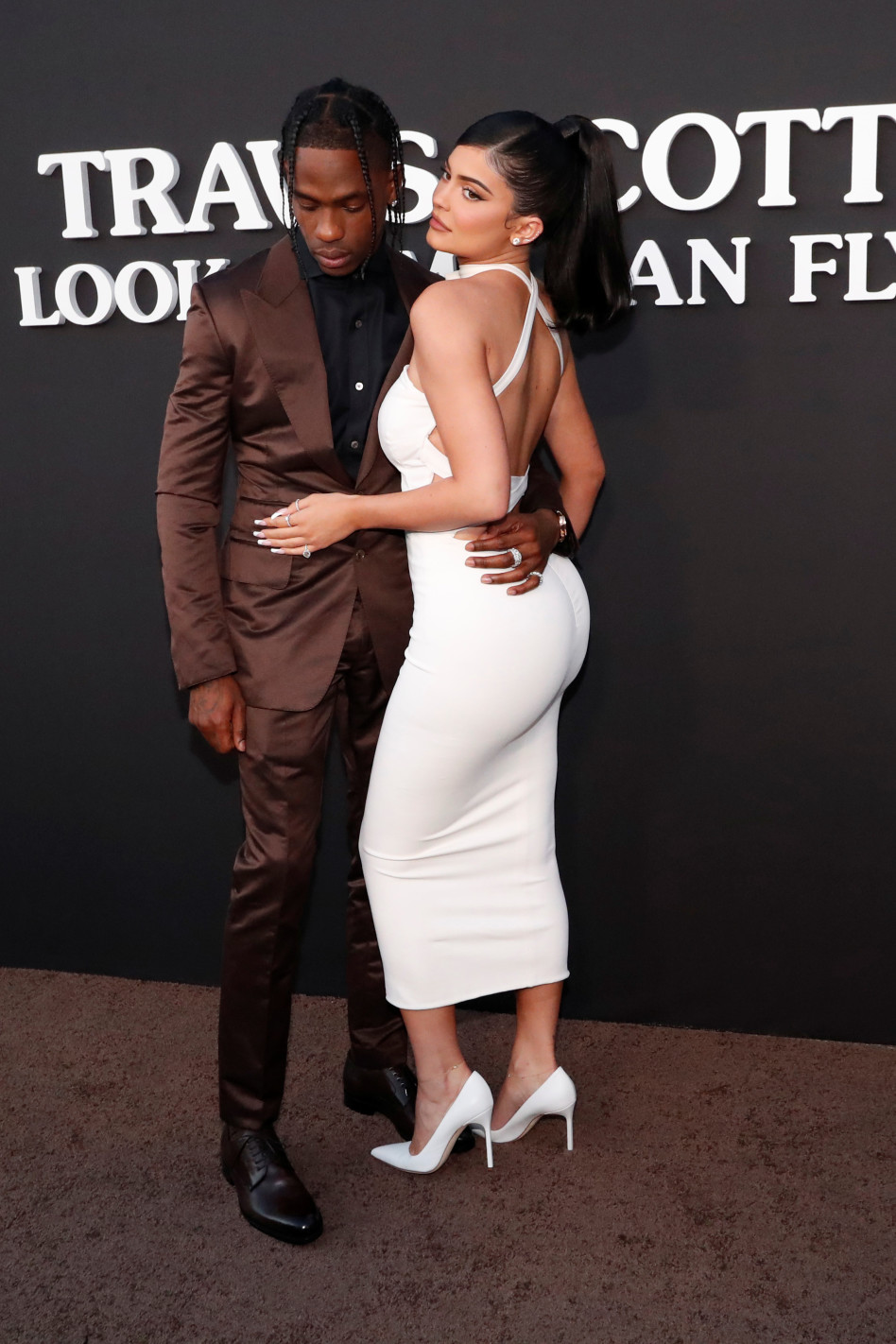 קיילי ג'נר, טראוויס סקוט (צילום: רויטרס)