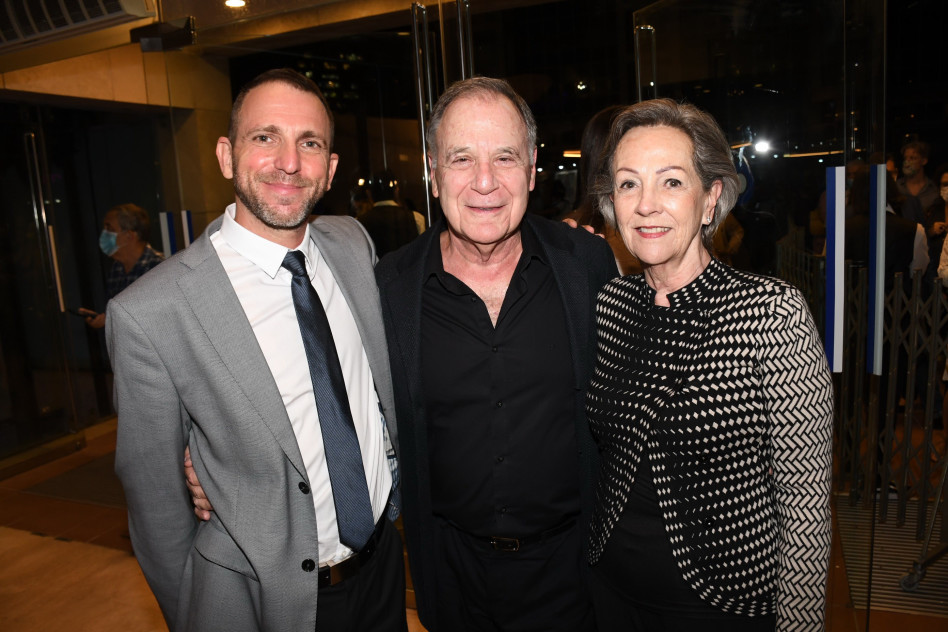 ג'ניס ודני גילרמן וצח גרניט (צילום: אביב חופי)