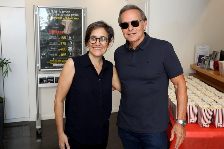 אמנון דיק ודנה אולמרט (צילום: איציק בירן)