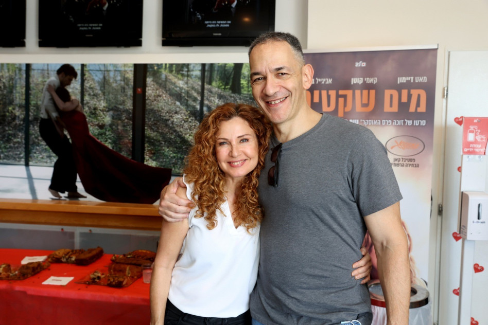 רון אבידן ולימור גולדשטיין (צילום: איציק בירן)