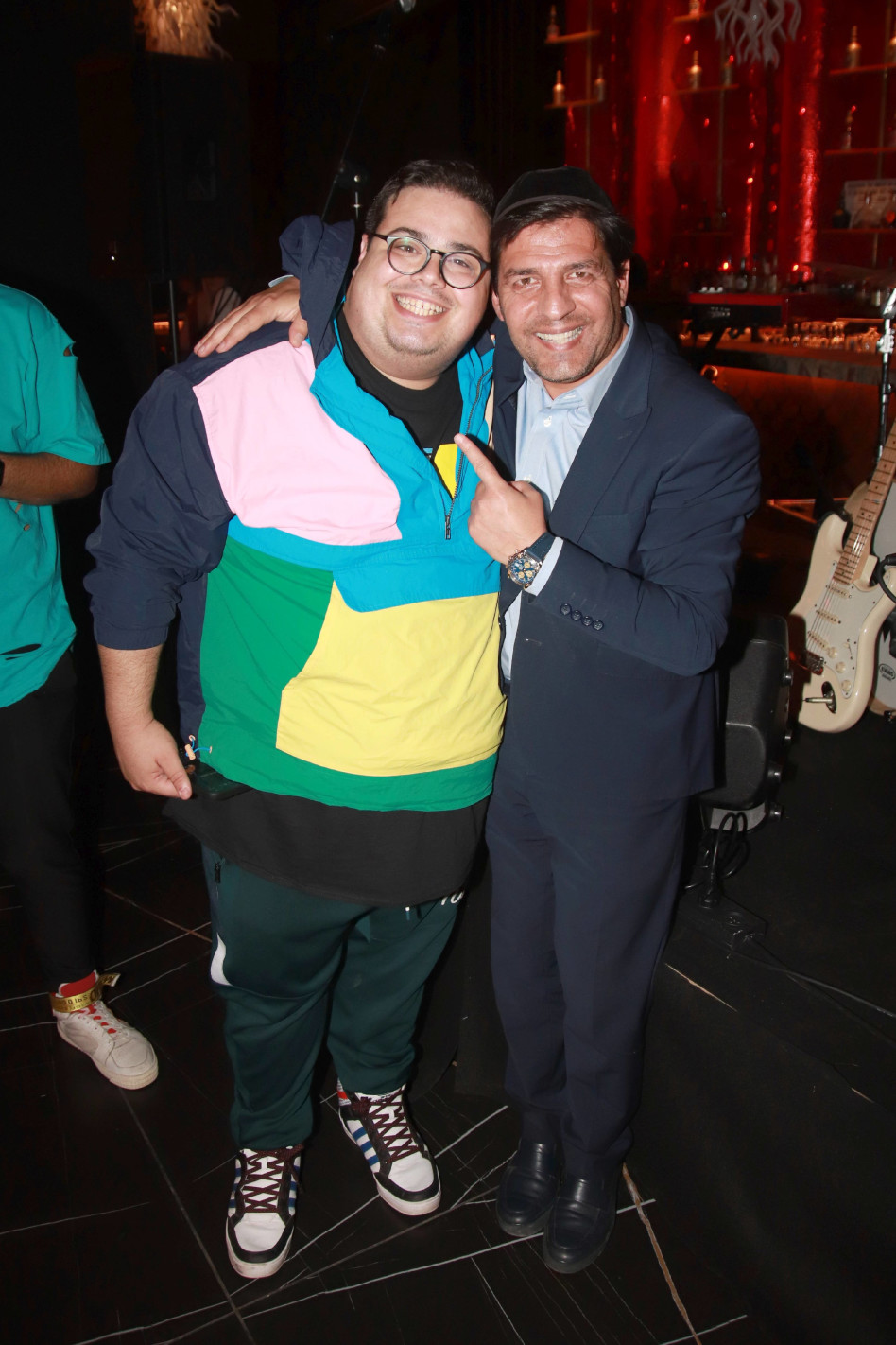 הרב מרדכי חסידים, אוראל צברי (צילום: אור גפן)