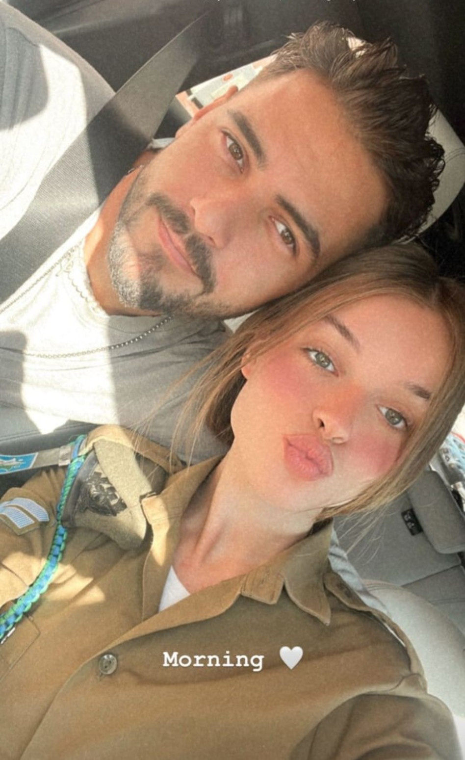 אנה זק, רועי סנדלר (צילום: צילום מסך אינסטגרם)