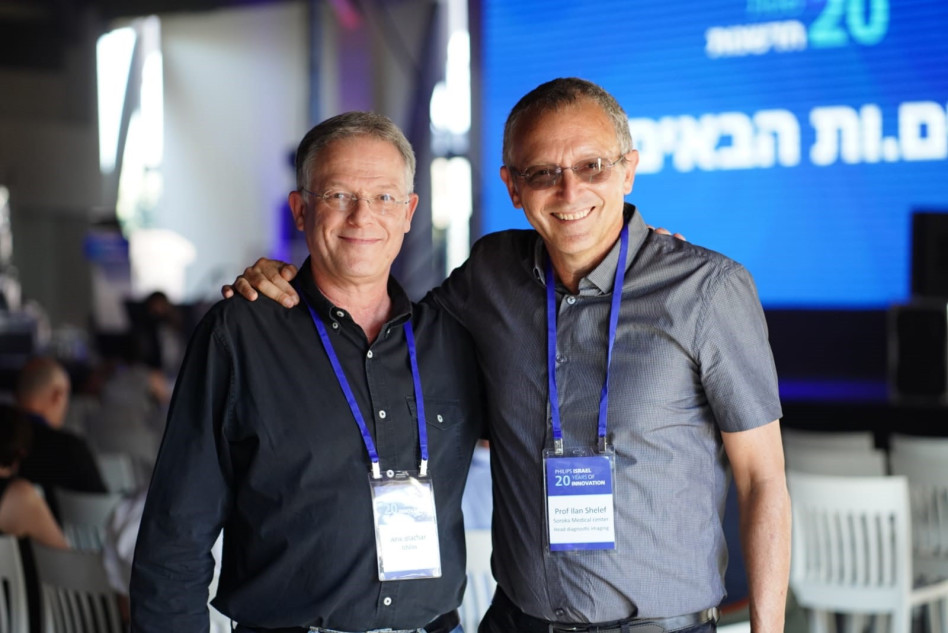 אילן שלף ואריק בלשר (צילום: עידן סבח)