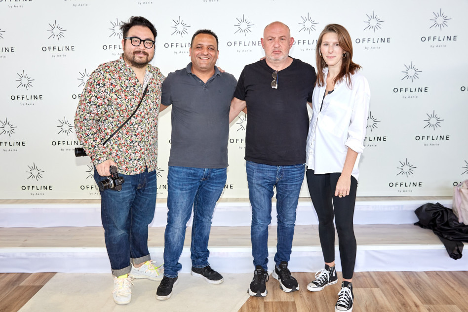 קורטני שרווד, הראל ויזל, שרון ביטון וג'יימס סונג (צילום: שוקה כהן)