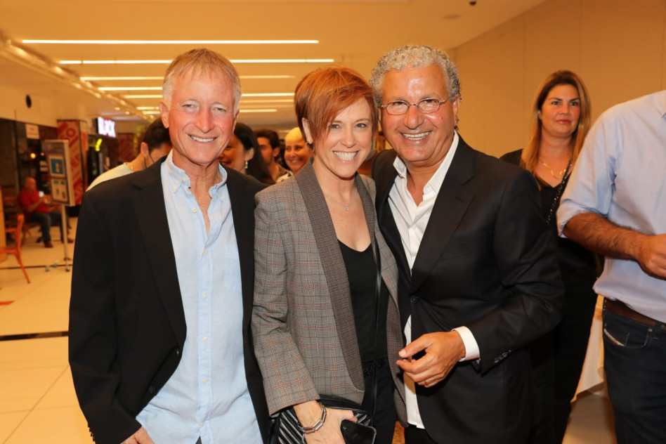 משה אדרי, רקפת רוסק-עמינח וראם עמינח (צילום: רפי דלויה)