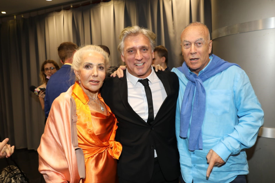 אבי טיומקין, ליאור אשכנזי ויהודית טיומקין (צילום: רפי דלויה)