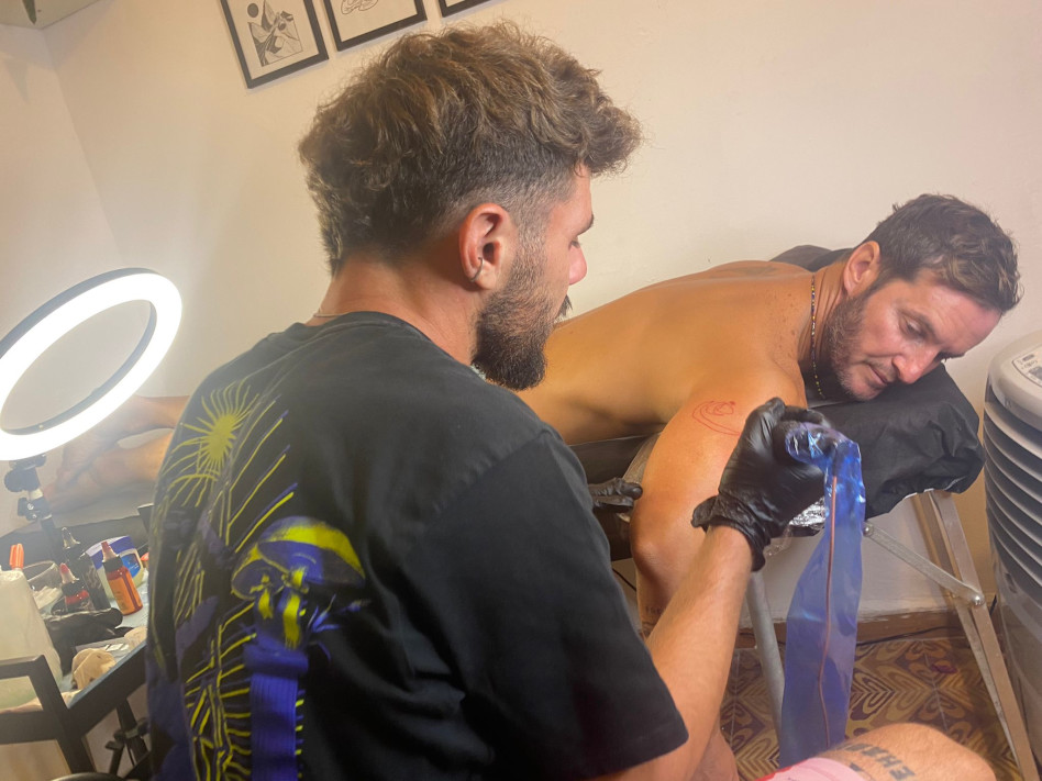 אנחל בונני ומתן בן זקן (צילום: יח''צ)