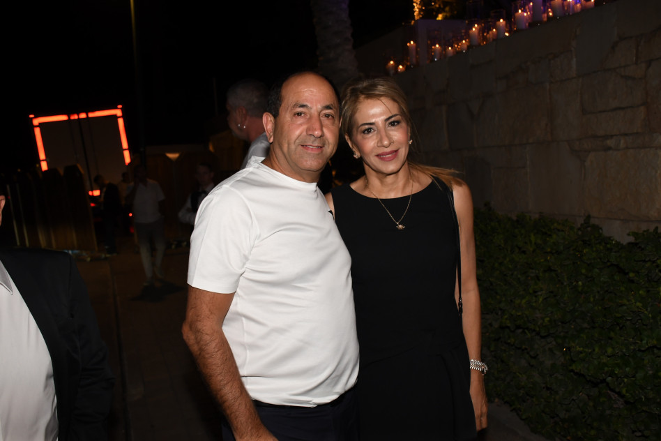 רמי לוי ואשתו עדינה (צילום: אביב חופי)