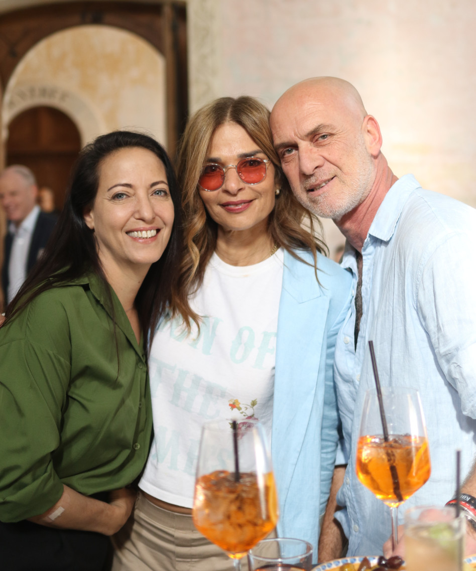 מוטי רייפ אורנה דץ ליהיא לפיד (צילום: סזאר ברודרמן)