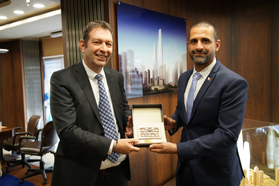 חאלד אל-ג'לאמה, בועז מולדבסקי (צילום: שלושה צלמים, חן וילנר)