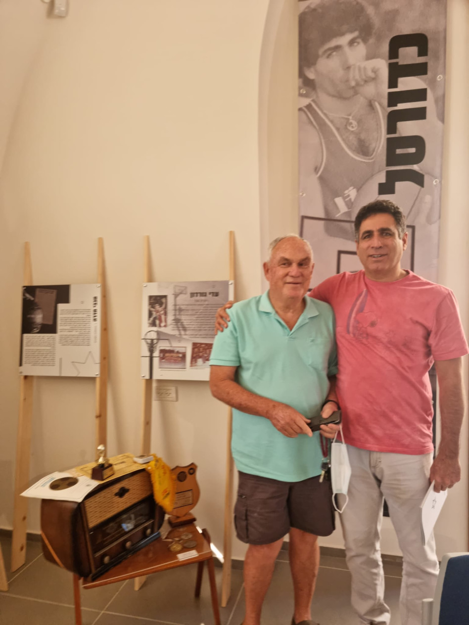 גורדון (מימין) ווולטוך (צילום: באדיבות מוזיאון חדרה)