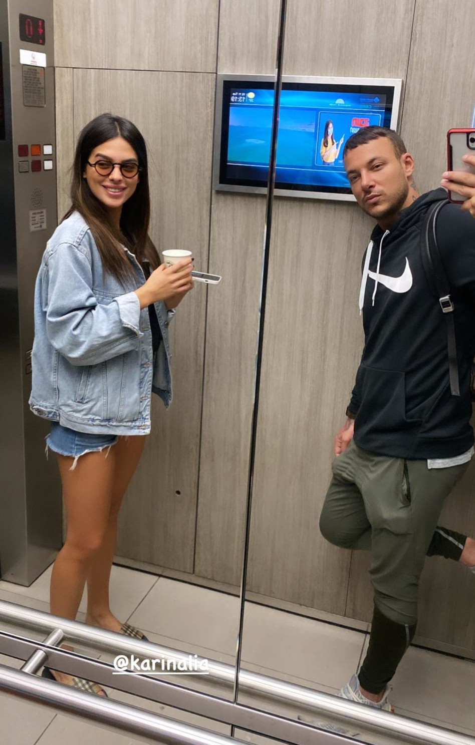 ג'וזי זירה, קארין עליה (צילום: צילום מסך אינסטגרם)