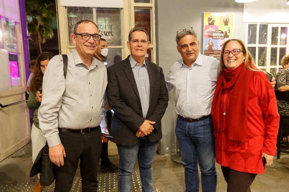 אהובה ינאי, דורון לבנת, שלמה ינאי ושי פירון (צילום: בני גמזו לטובה)