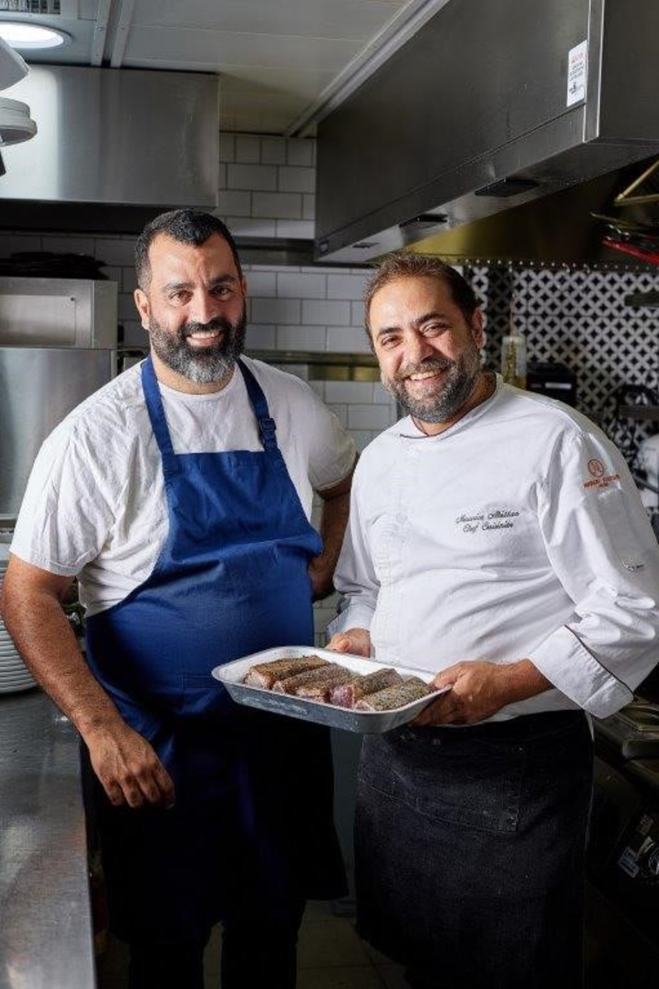 &nbsp;מוריס אביטן ואוהד לוי (צילום: אפיק גבאי)