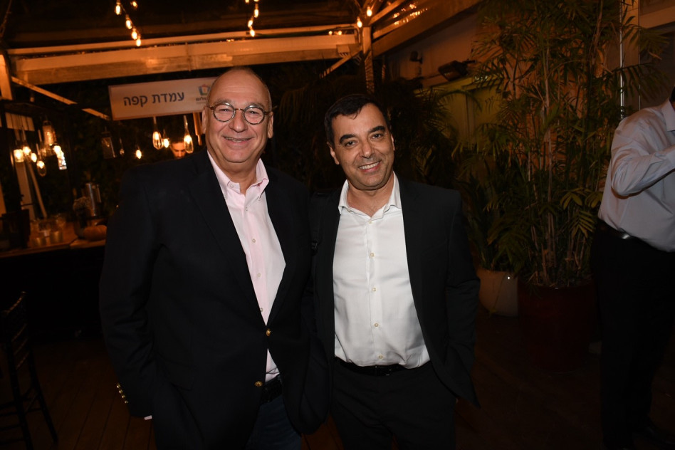 אמנון שעשוע והראל בית- און (צילום: אביב חופי)