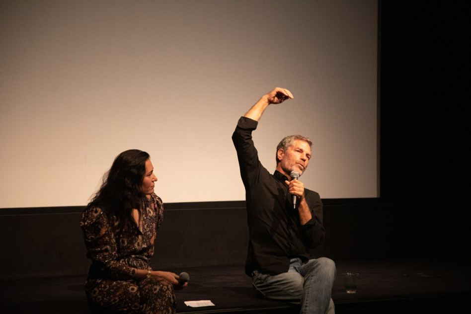 אוהד נהרין וניקול קראוס (צילום: Brenden Rains)