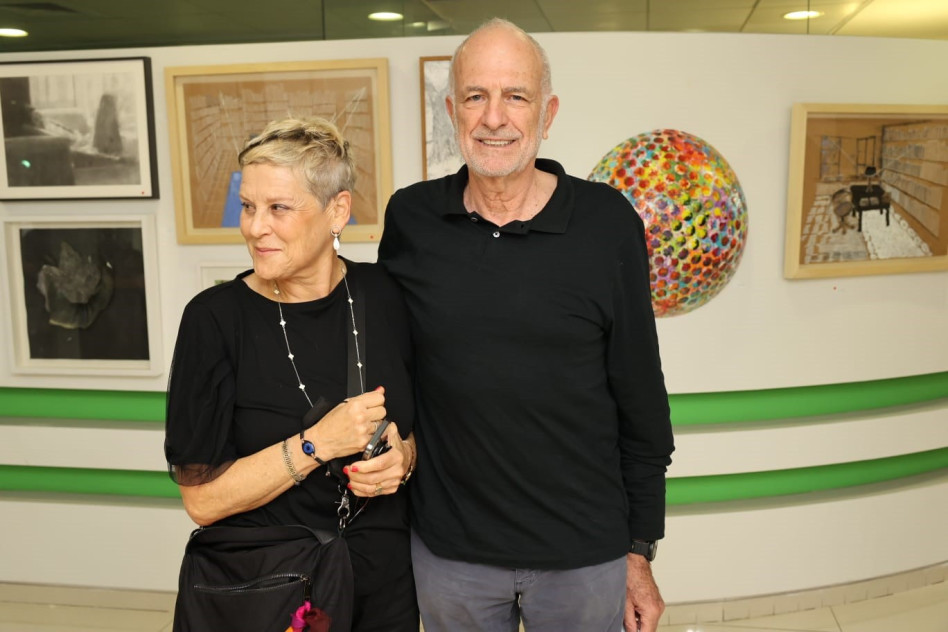 יגאל ויהודית שרייבר (צילום: רפי דלויה)