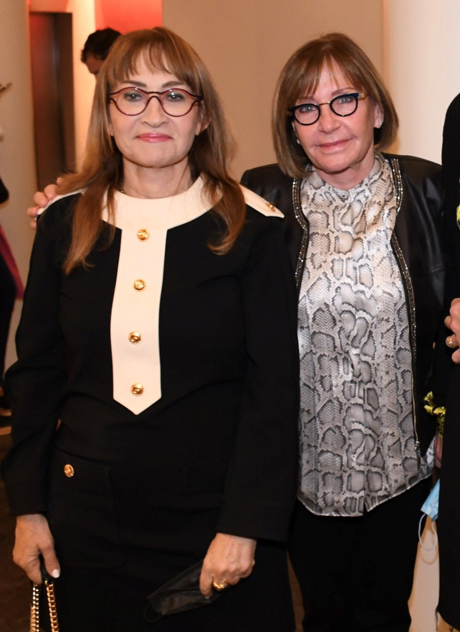 אילנה ביגר וציפי פינס (צילום: אביב חופי)