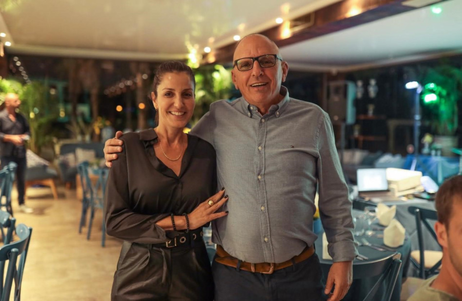 איתי אשל וקרן שמש צוריה  (צילום: קרן פרל)