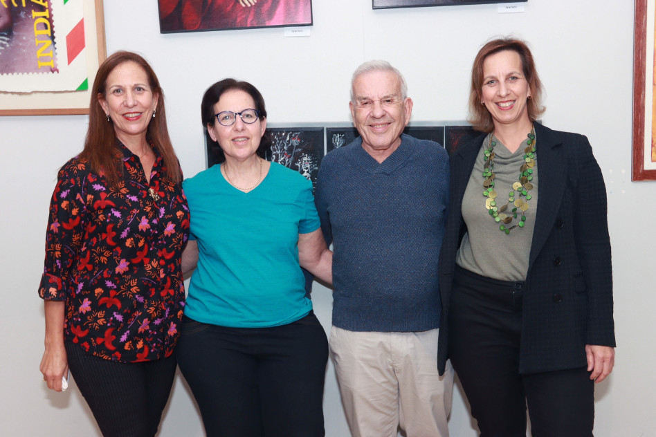  נורית הראל, אלי פישר, דפנה מוריה וסיגל בראון  (צילום: ענת מוסברג)