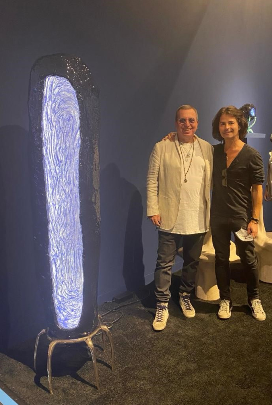 ניר הוד ומשה ( פטר) פטרבורג (צילום: פרטי)