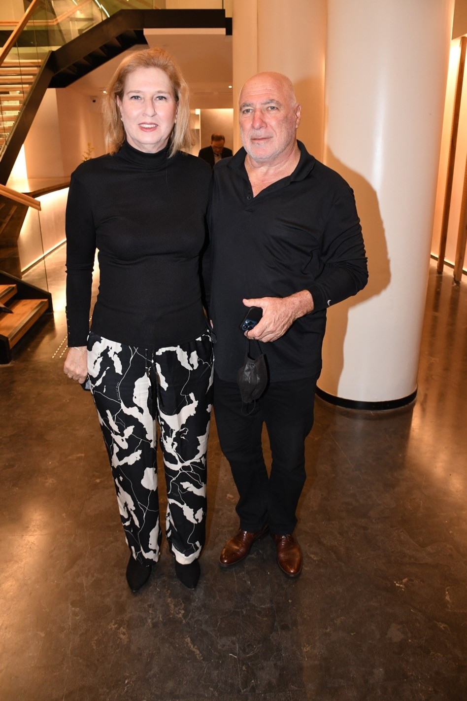 נפתלי שפיצר וציפי לבני (צילום: אביב חופי)