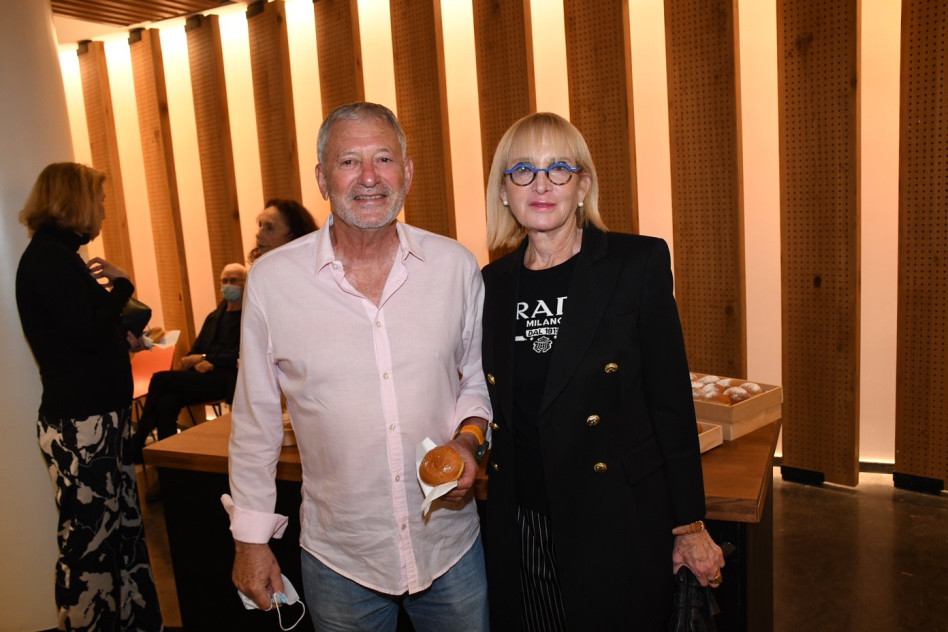 ישראלה שטיר ואבי איינשטיין (צילום: אביב חופי)