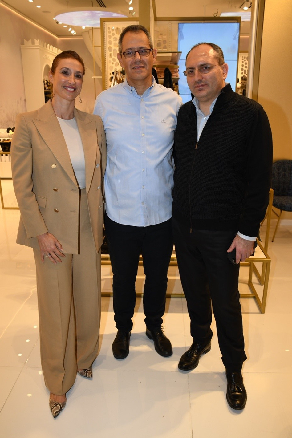 מוטי בן משה, דודי כהן וקרן סער (צילום: אביב חופי)