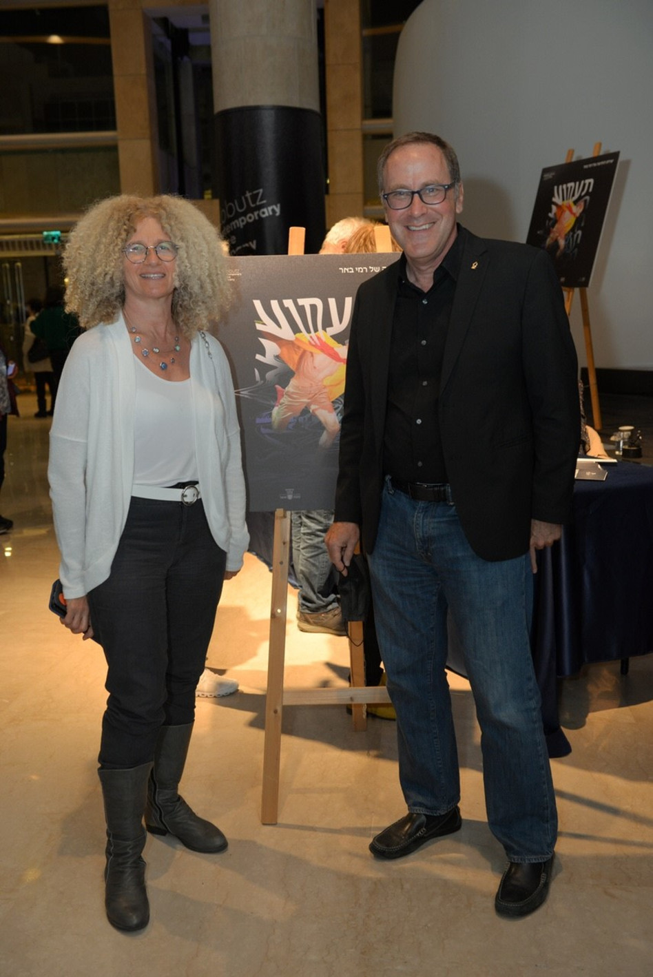 דניאל חיימוביץ' ושיר ילון (צילום: טל קירשנבאום)