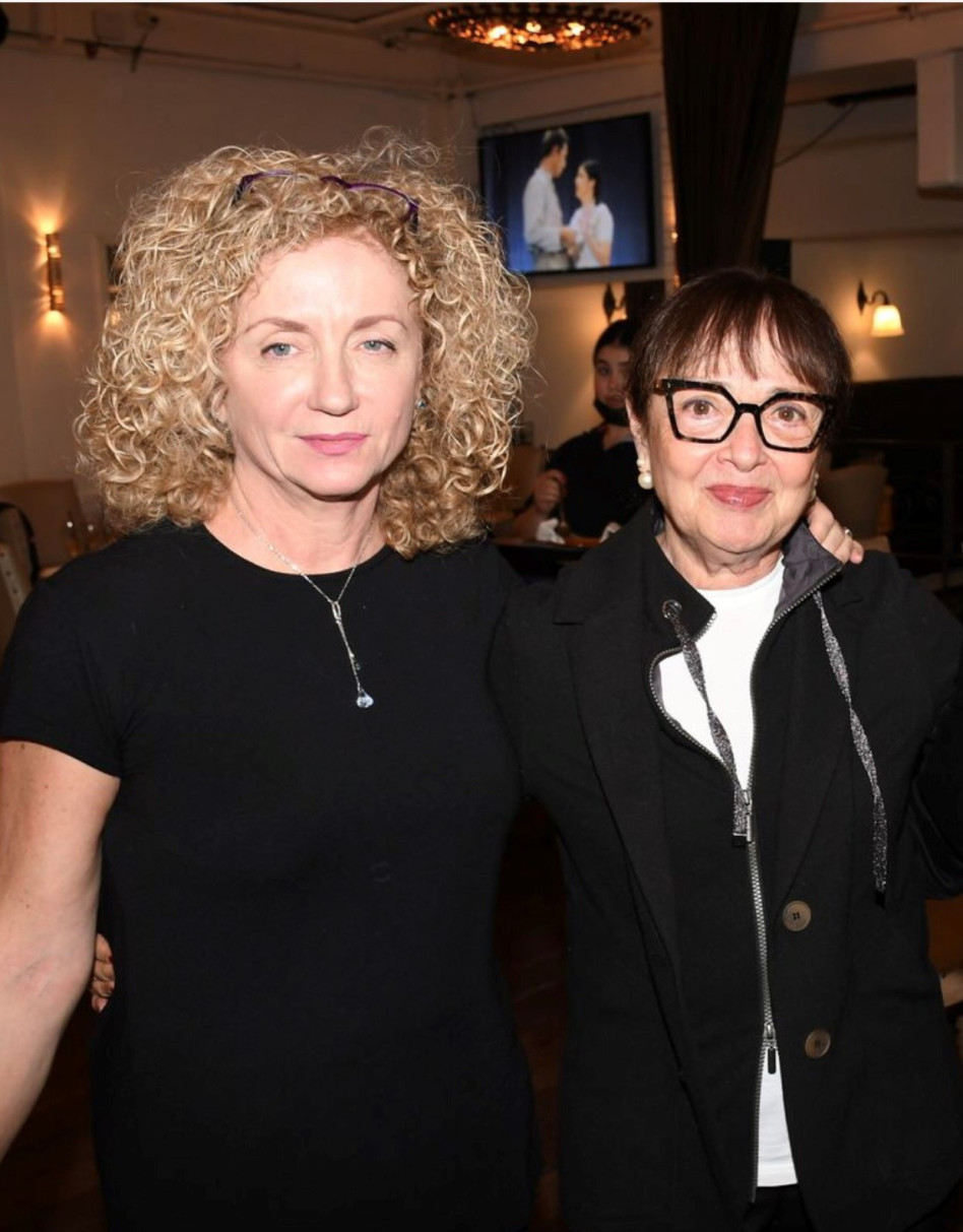 נילי זהר ולנה קריינדלין (צילום: אביב חופי)