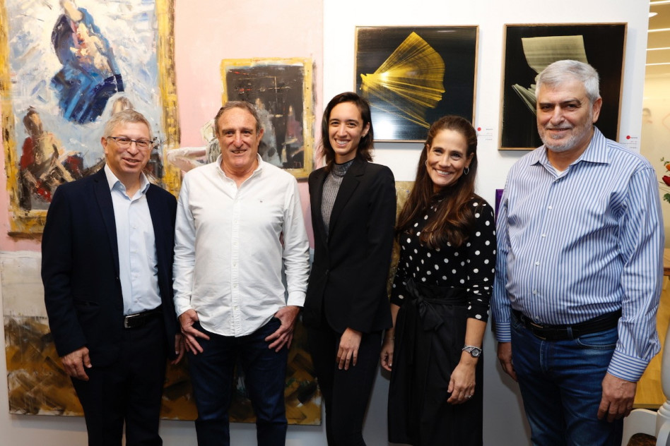 דב קוטלר, צילית יעקבסון, רוני פוסטן קורן, ראובן קרופיק ונח קורמן (צילום: אביב גוטליב)