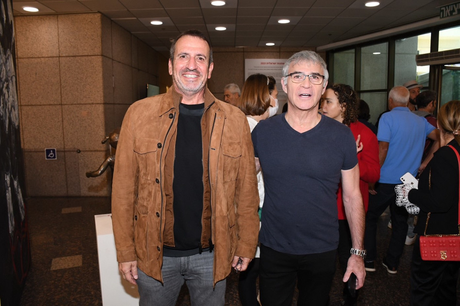 ישי דוידי ואיל וולדמן (צילום: אביב חופי)