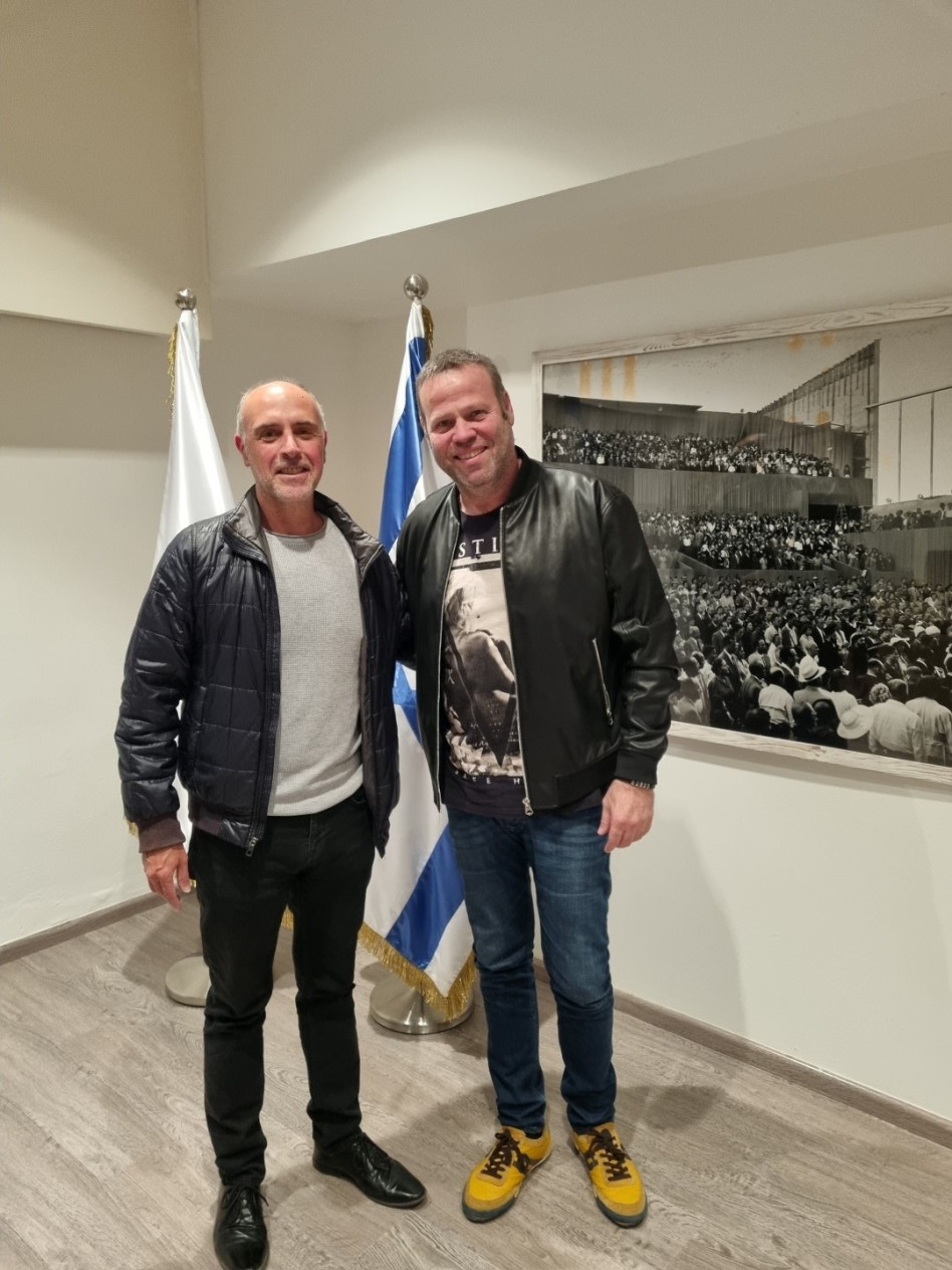  אדיר מילר ואלכס אלטר (צילום: באדיבות בנייני האומה ירושלים)