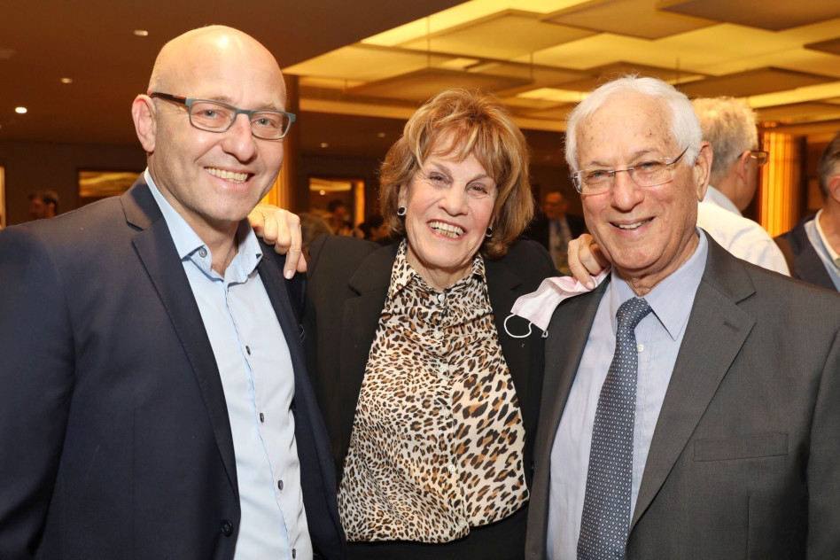 עזי לוי, גליה מאור ויורם קליגמן (צילום: יעל אילן)