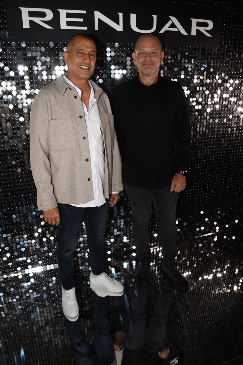 אלי ברקוביץ ויוסי ברוש (צילום: אביב חופי)