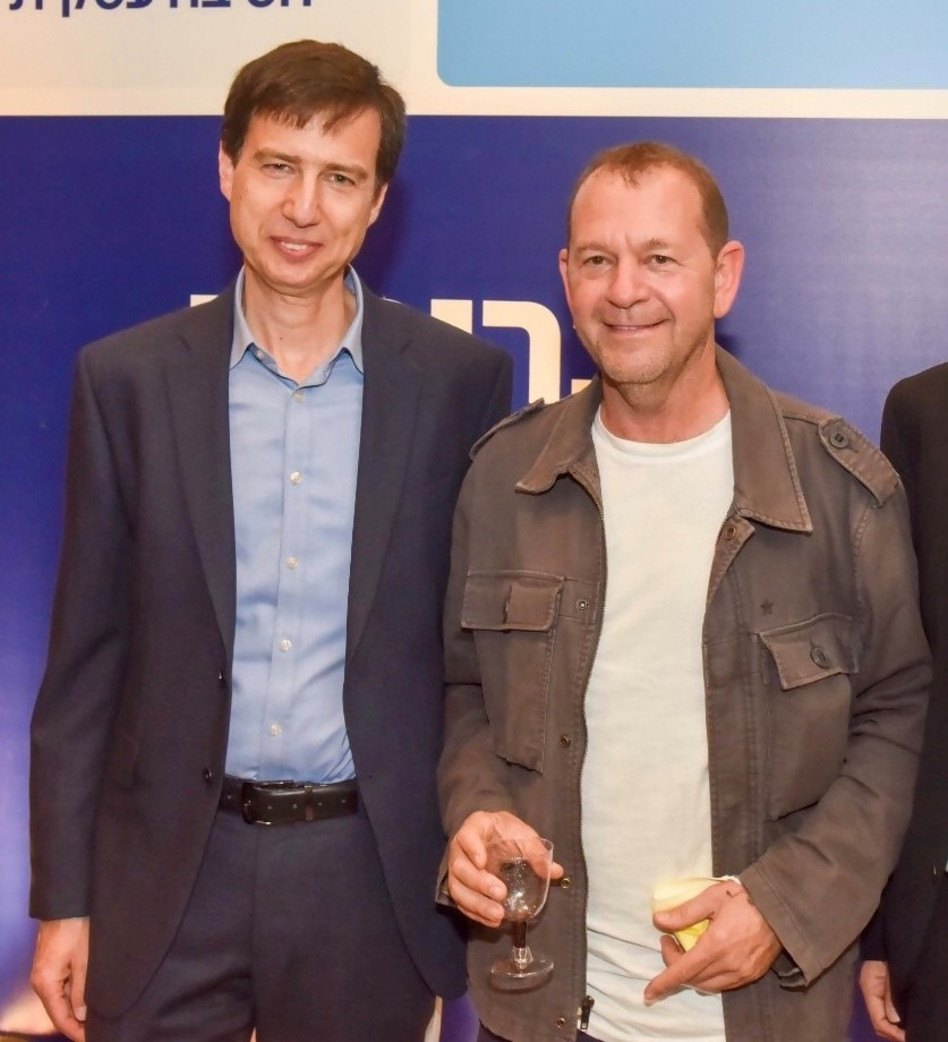 חנן פרידמן ואורי סירקיס&nbsp; (צילום: כפיר סיון)