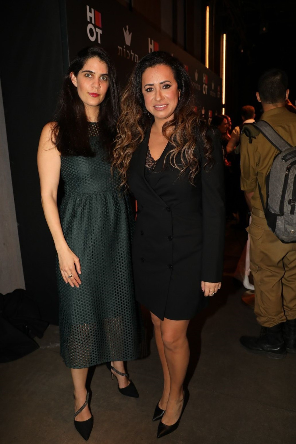טל גרנות-גולדשטיין והדס מוזס (צילום: רפי דלויה HOT)