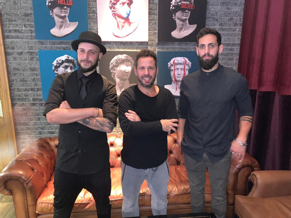 יהונתן בן עמי, שחף שבתאי וזיו אדלשטיין (צילום: קבוצת נוקס)