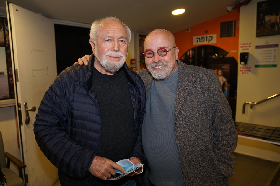 יורם לוינשטיין ויהושוע סובול (צילום: רדי רובינשטיין)