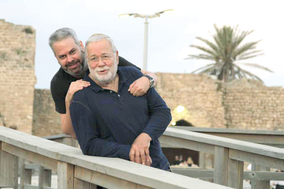 יהודה בארקן ורועי ברקן (צילום: עידו ברקן)