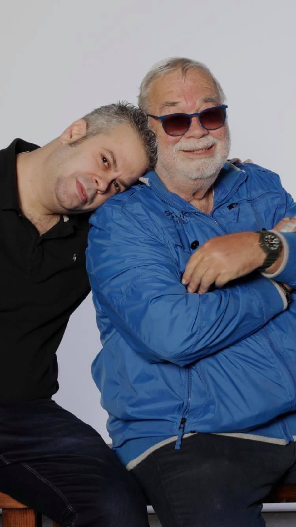 יהודה ברקאן ורועי ברקן (צילום: אורי אליהו)