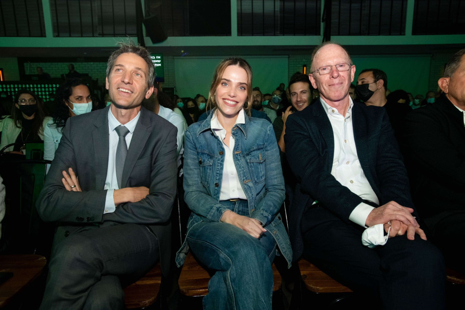 שאול קוברינסקי, רותם סלע ואורי לוין (צילום: גדי סיארה)